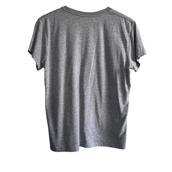 Billabong Graphic Tee Gray Medium – Retro Mountain Sunset Adventure T-Shirt - Picture 3 of 4